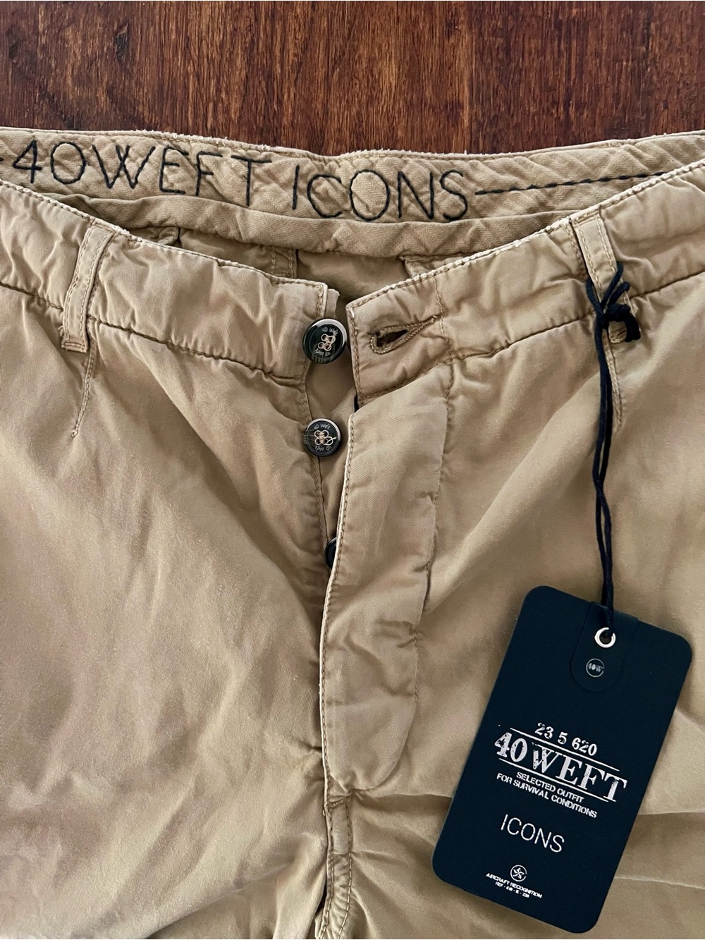 40WEFT NWT Cargo pants size 32 - Picture 3 of 9